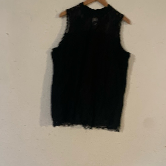 Eve Black Lace Blouse - Picture 3 of 5